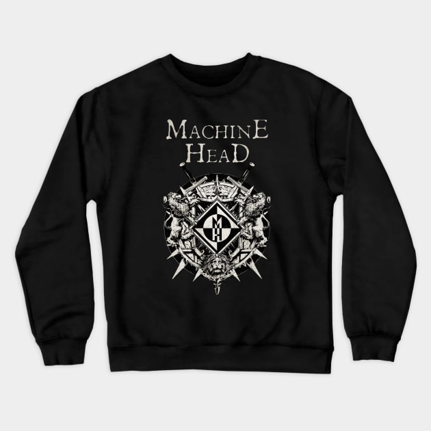 machine head Crewneck Sweatshirt by scary poter